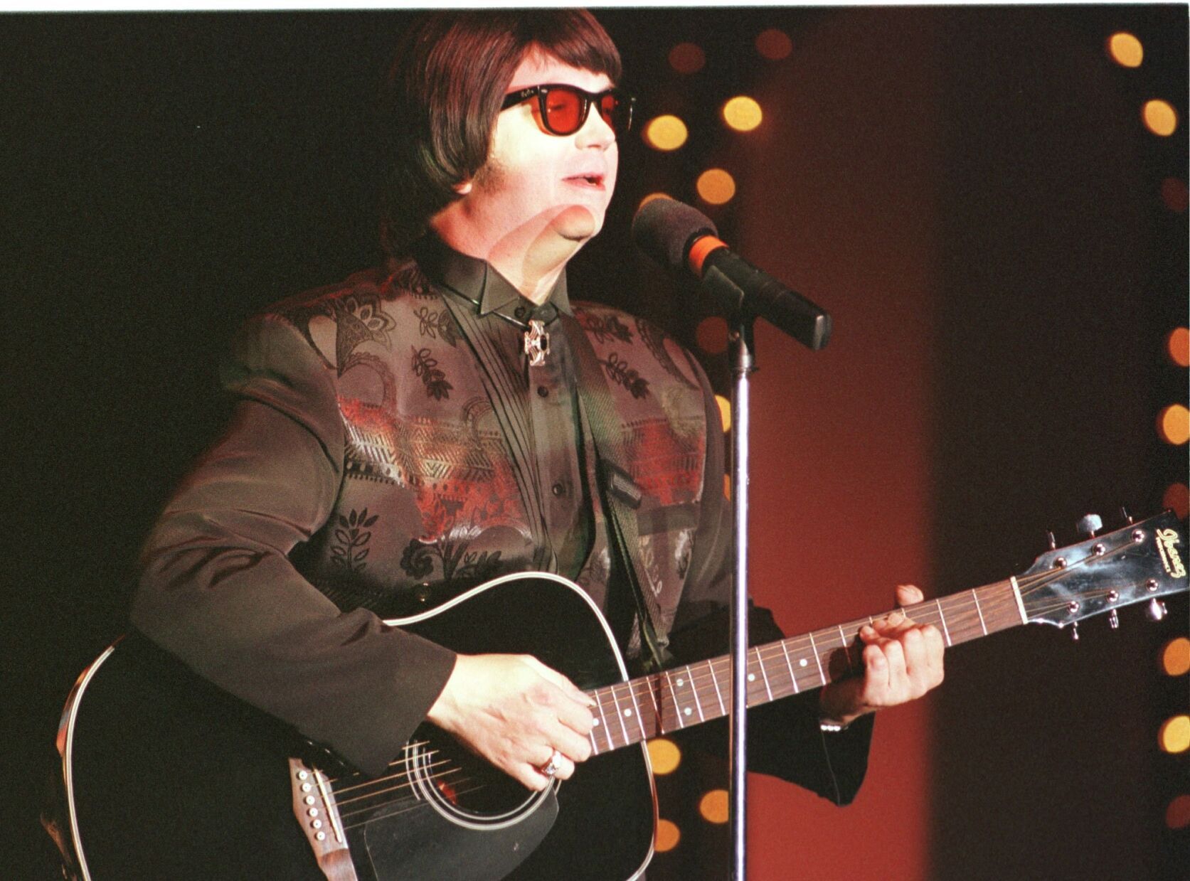 Roy Orbison plays in the long-running Bally's Park Place revue "Legends in Concert."
